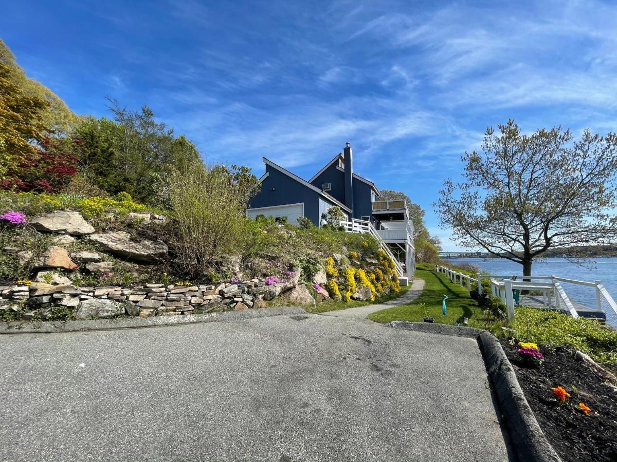 Waterfront Home With A View Groton Esterno foto
